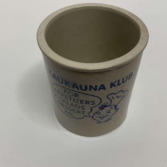 Kaukauna Klub | Off White Ceramic Original Never Cooked Never Heated Cup Mug - Picture 6 of 6